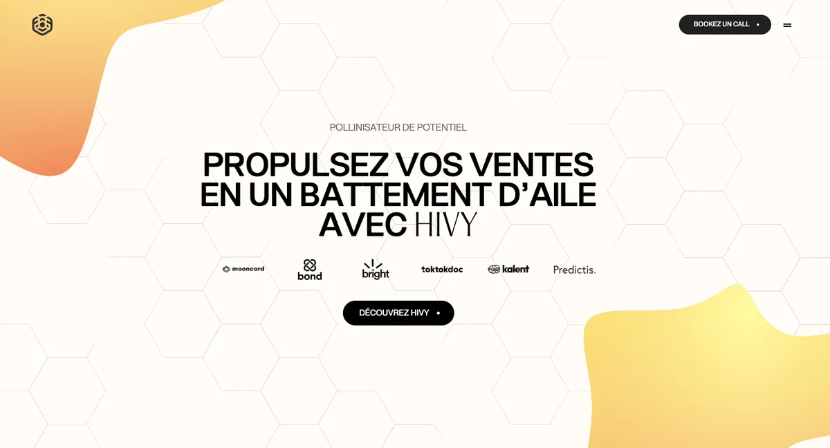 Hivy Your custom freelance sales team product screenshot