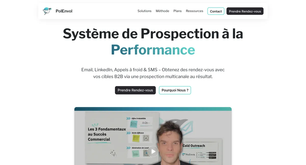 PolEnvol To hire the real deal in B2B prospecting product screenshot