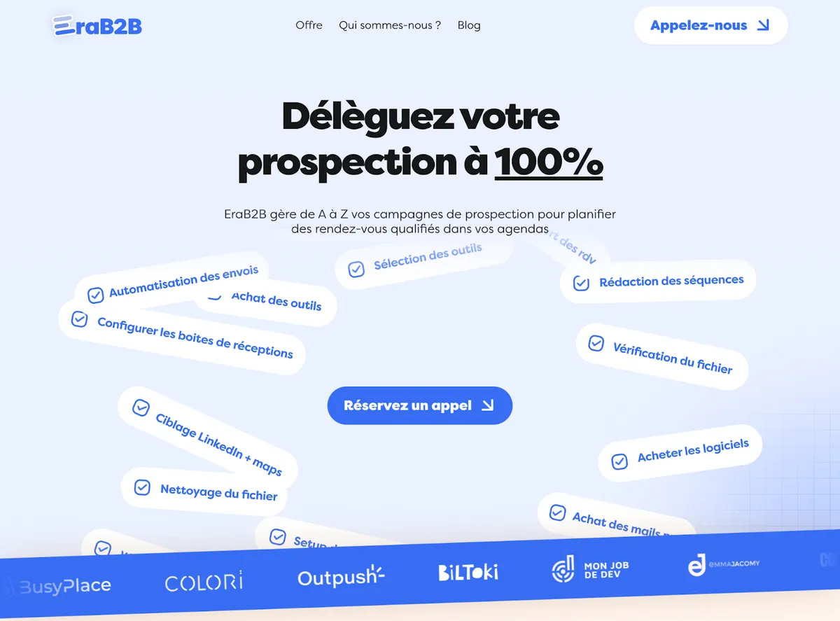 EraB2B The agency that explores your markets in depth product screenshot